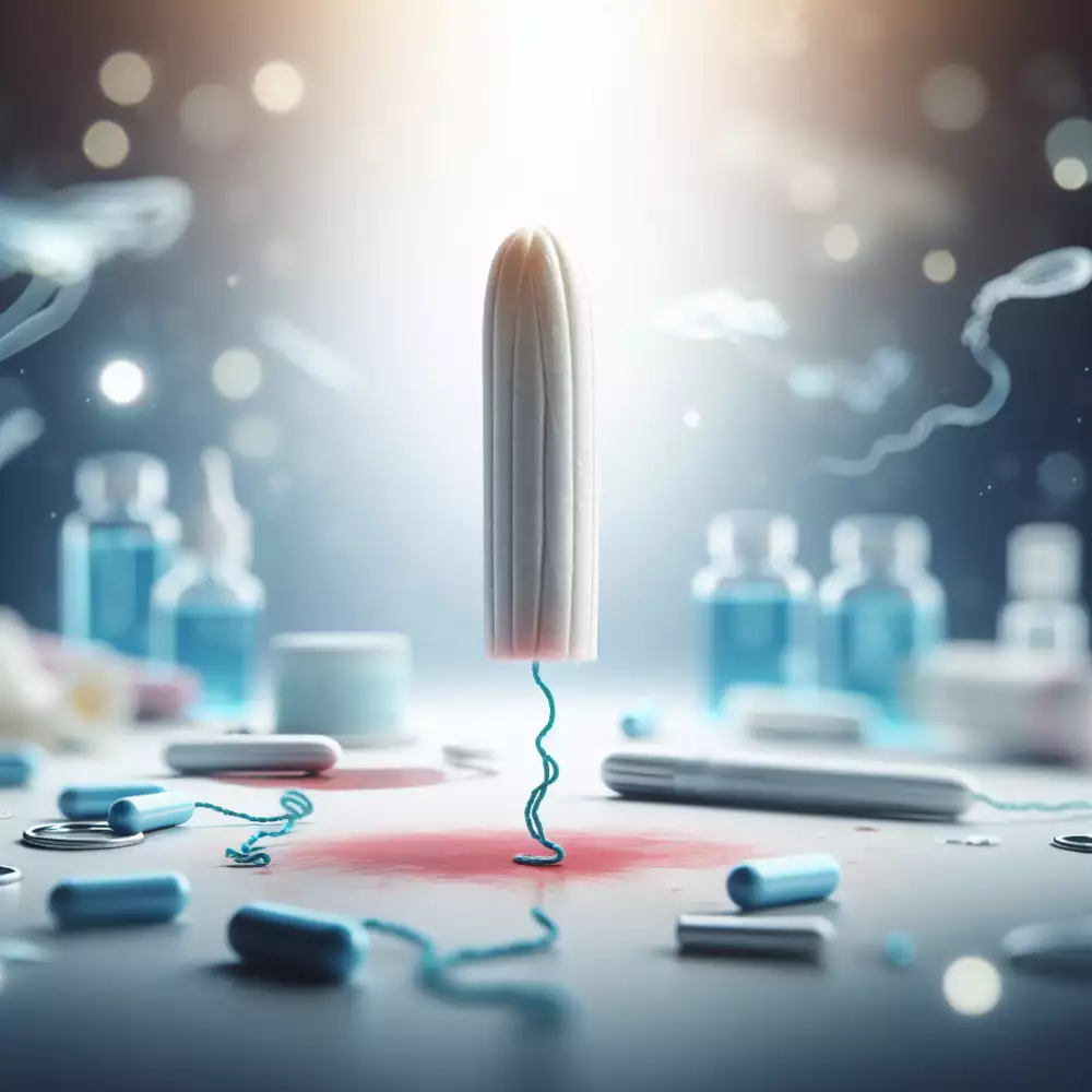 zapomenutý tampon v pochvě