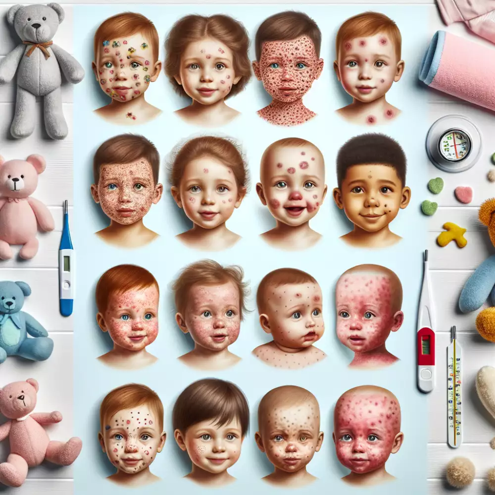 vyrazka v obliceji deti