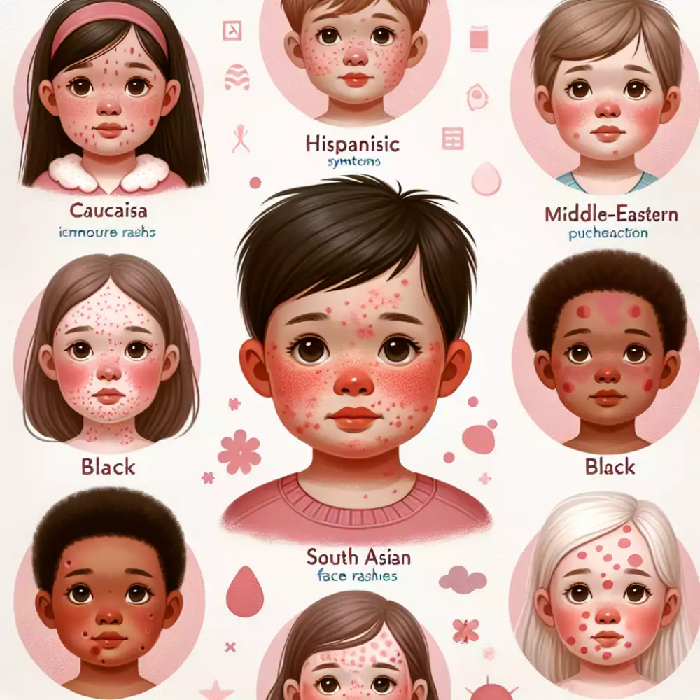 vyrazka v obliceji deti