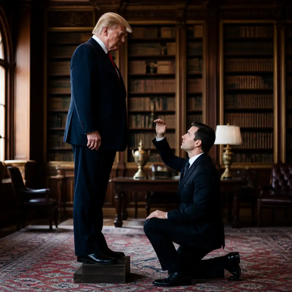 trump height