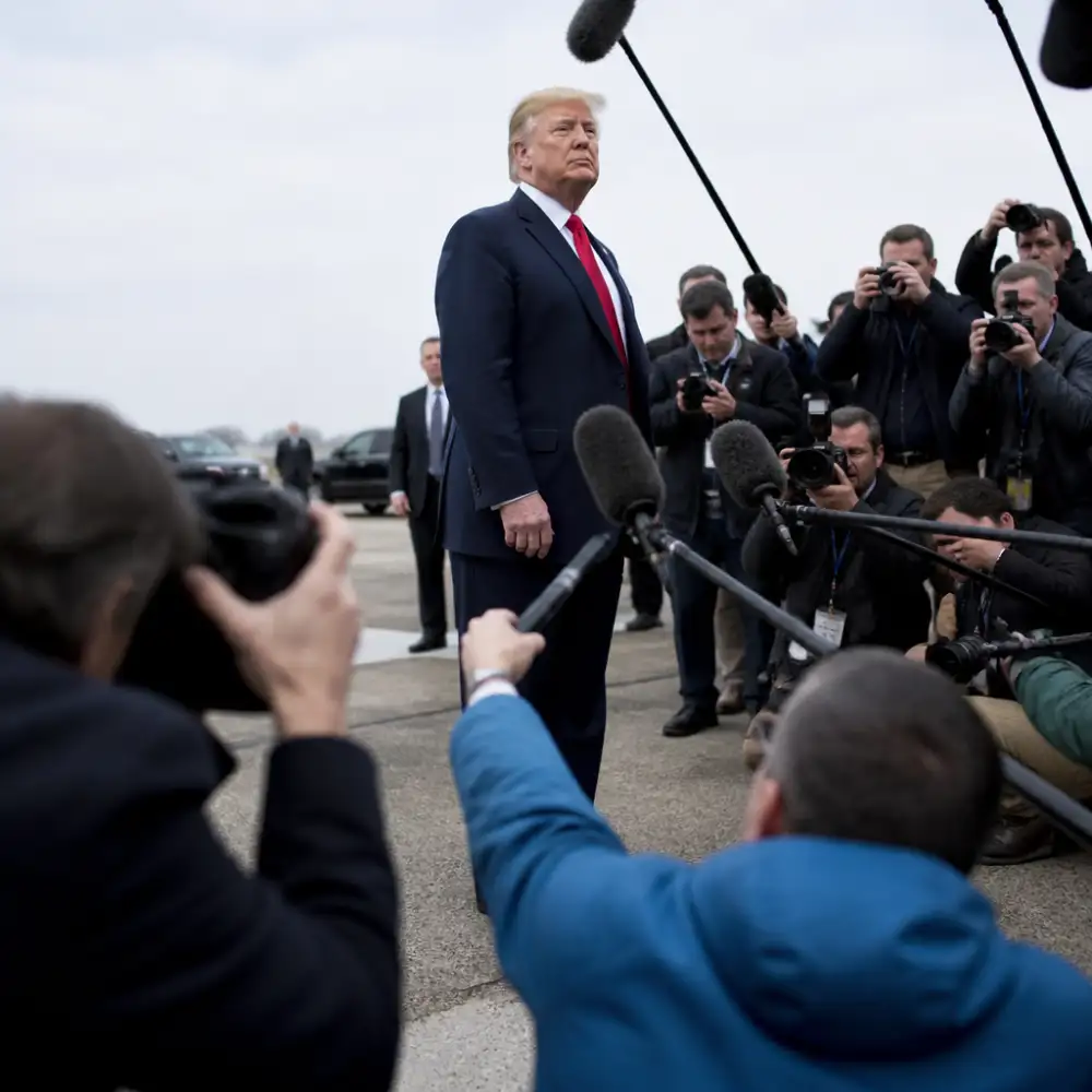 trump height